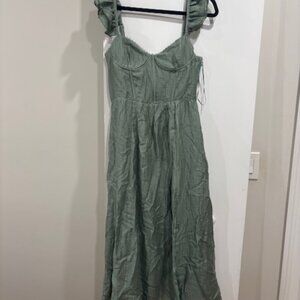 ASTR Sage Bustier Midi Dress